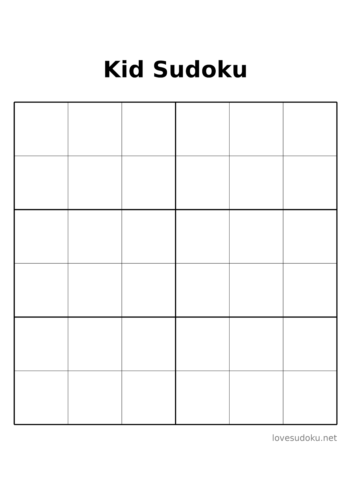 easy sudoku to print for free